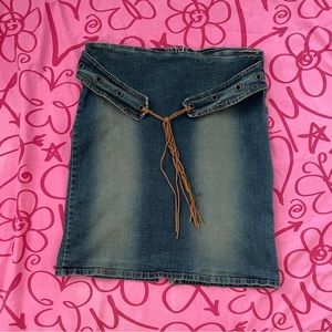 Vintage Y2K Denim Skirt